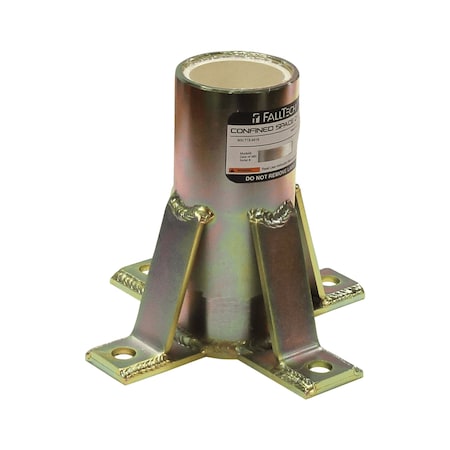 Falltech FLOOR-MOUNT FIXED BASE ZINC FOR 65060FMZ